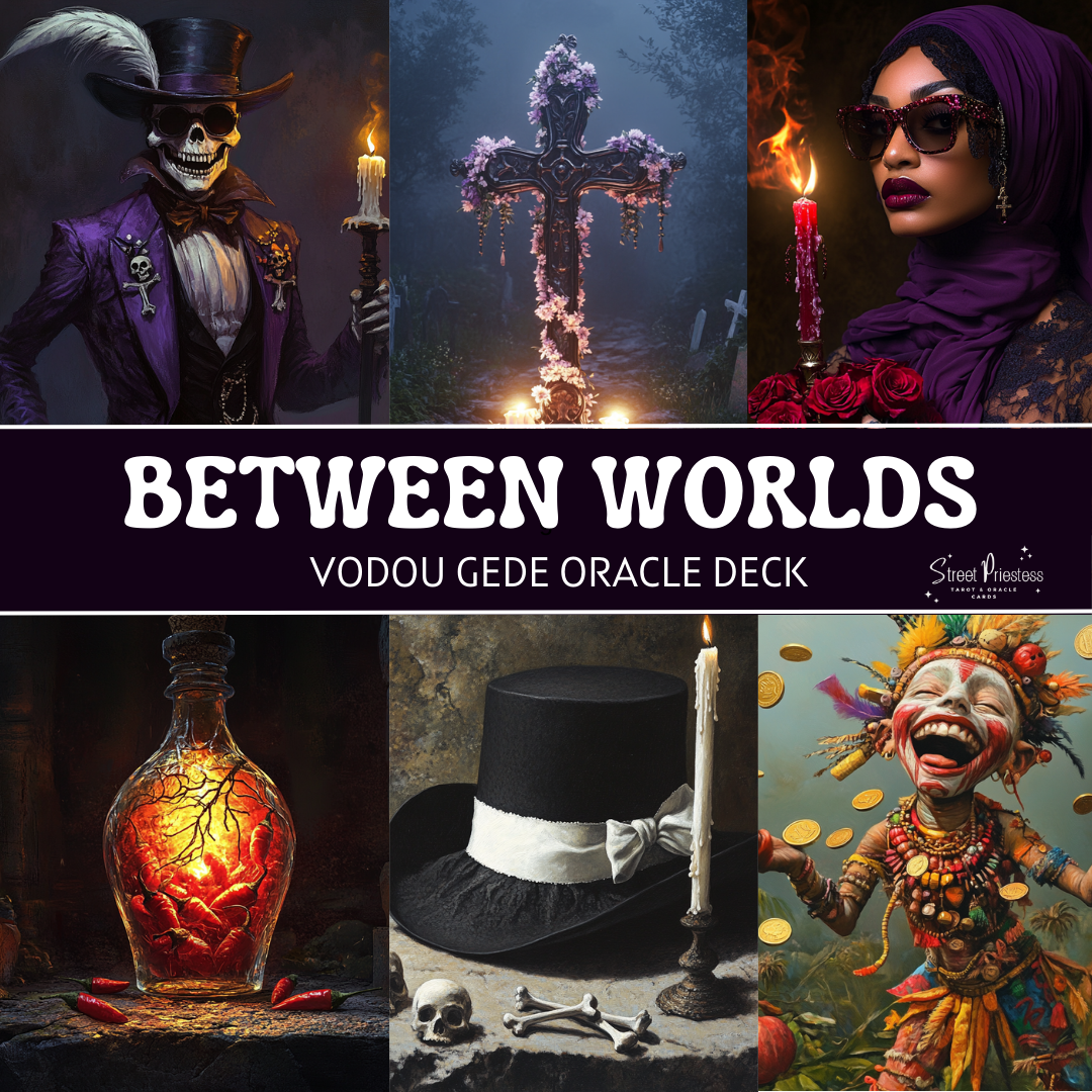 Vodou Gede Oracle Card Deck: Haitian Ancestral Divination