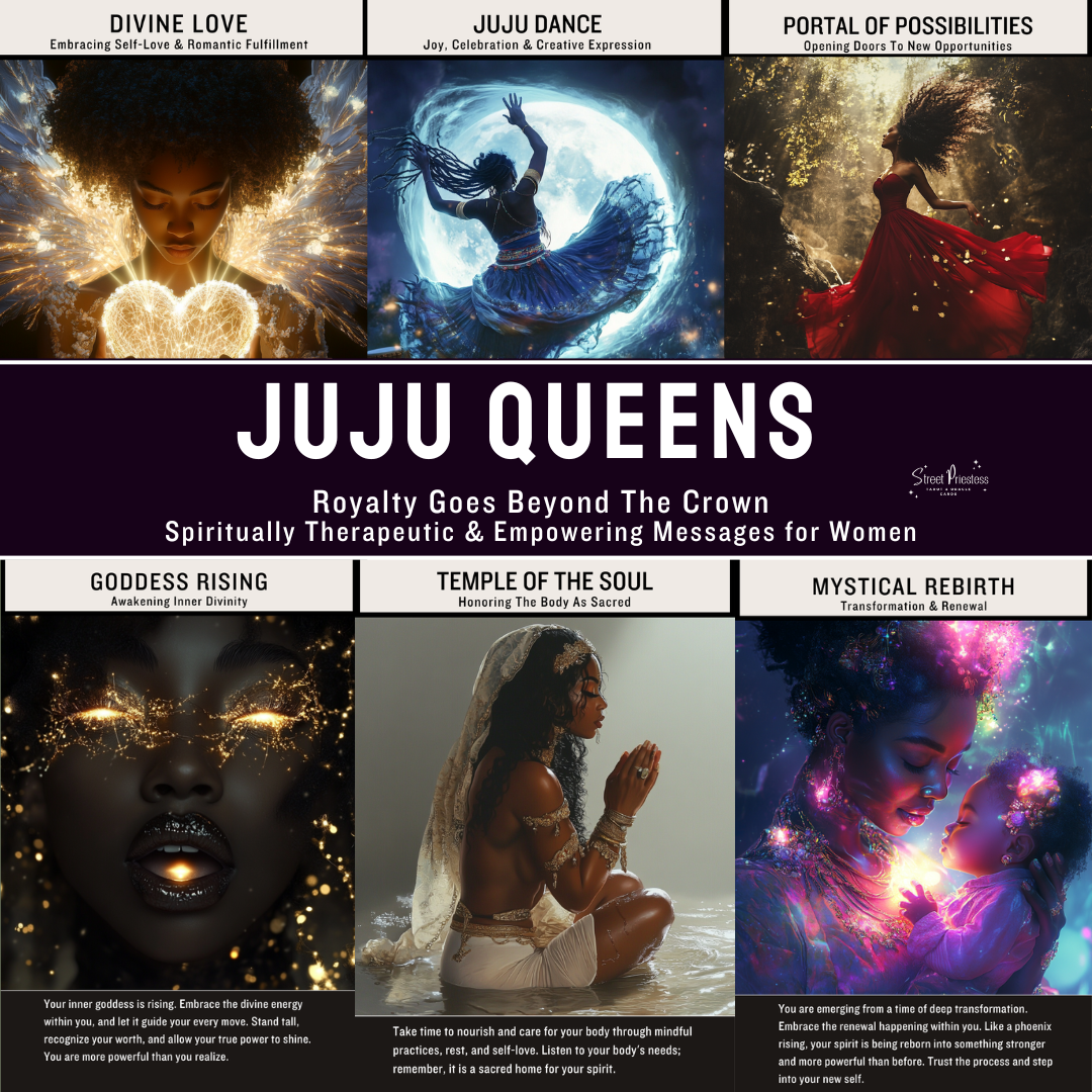 Juju Queens Oracle Deck | Royalty Goes Beyond The Crown