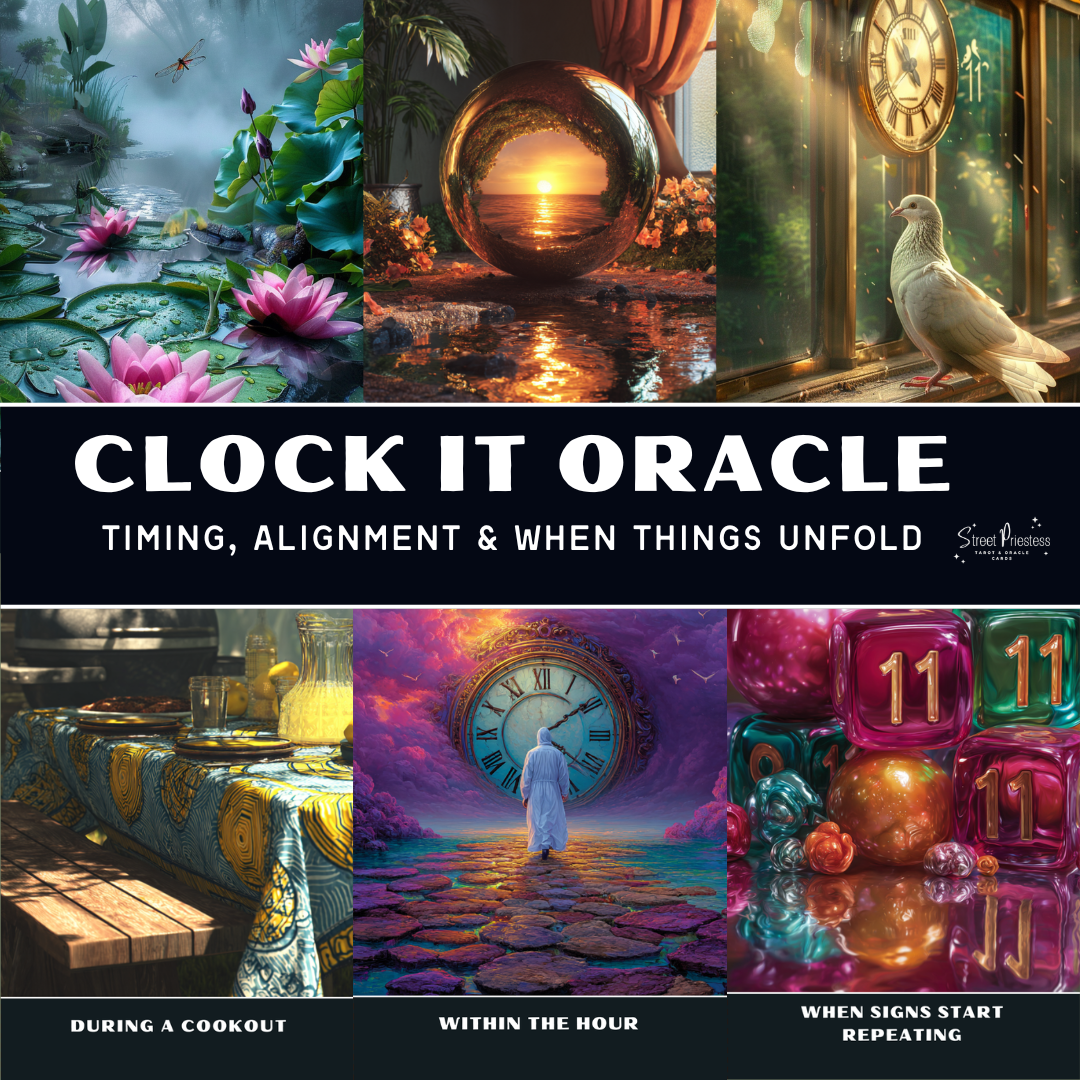 Clock It Oracle Deck