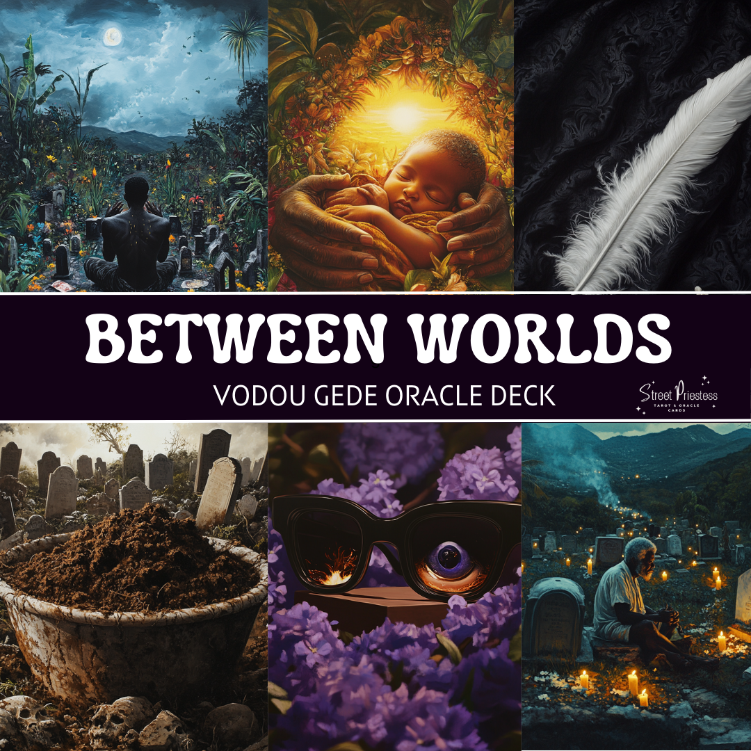 Vodou Gede Oracle Card Deck: Haitian Ancestral Divination