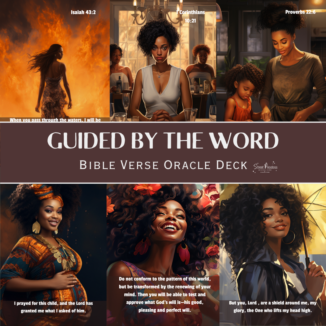 Guided by The Word | Bible Verse Oracle Deck (NIV) for Spiritual Guidance & Devotion