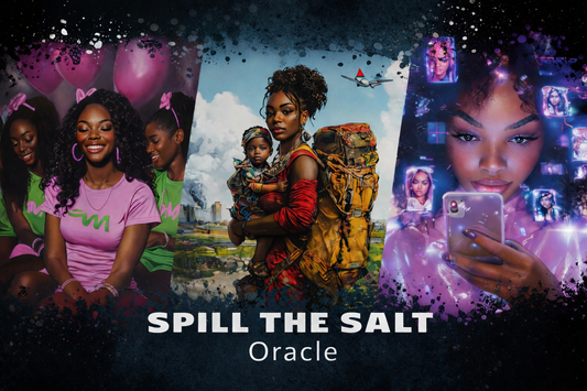 Spill The Salt Oracle Deck With Digital Guide | African American Black Women Oracle