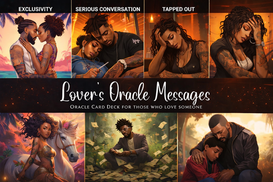 Lovers Oracle Card Deck | Relationship, Love Messages | Unveil the Language of Love